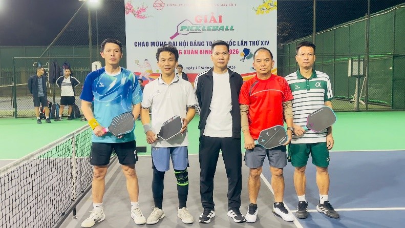 GIẢI PICKLEBALL CHÀO MỪNG ĐẠI HỘI ĐẠI BIỂU TOÀN QUỐC LẦN THỨ XIV CỦA ĐẢNG VÀ MỪNG XUÂN BÍNH NGỌ - 2026